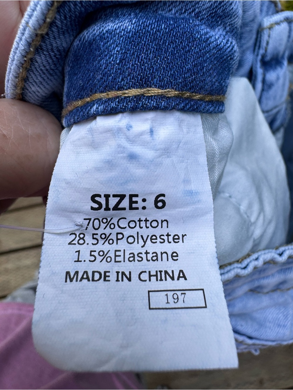 Women's Light Blue Boyfriend Jeans — Relaxed High-Rise Fit - Picture 5 of 5